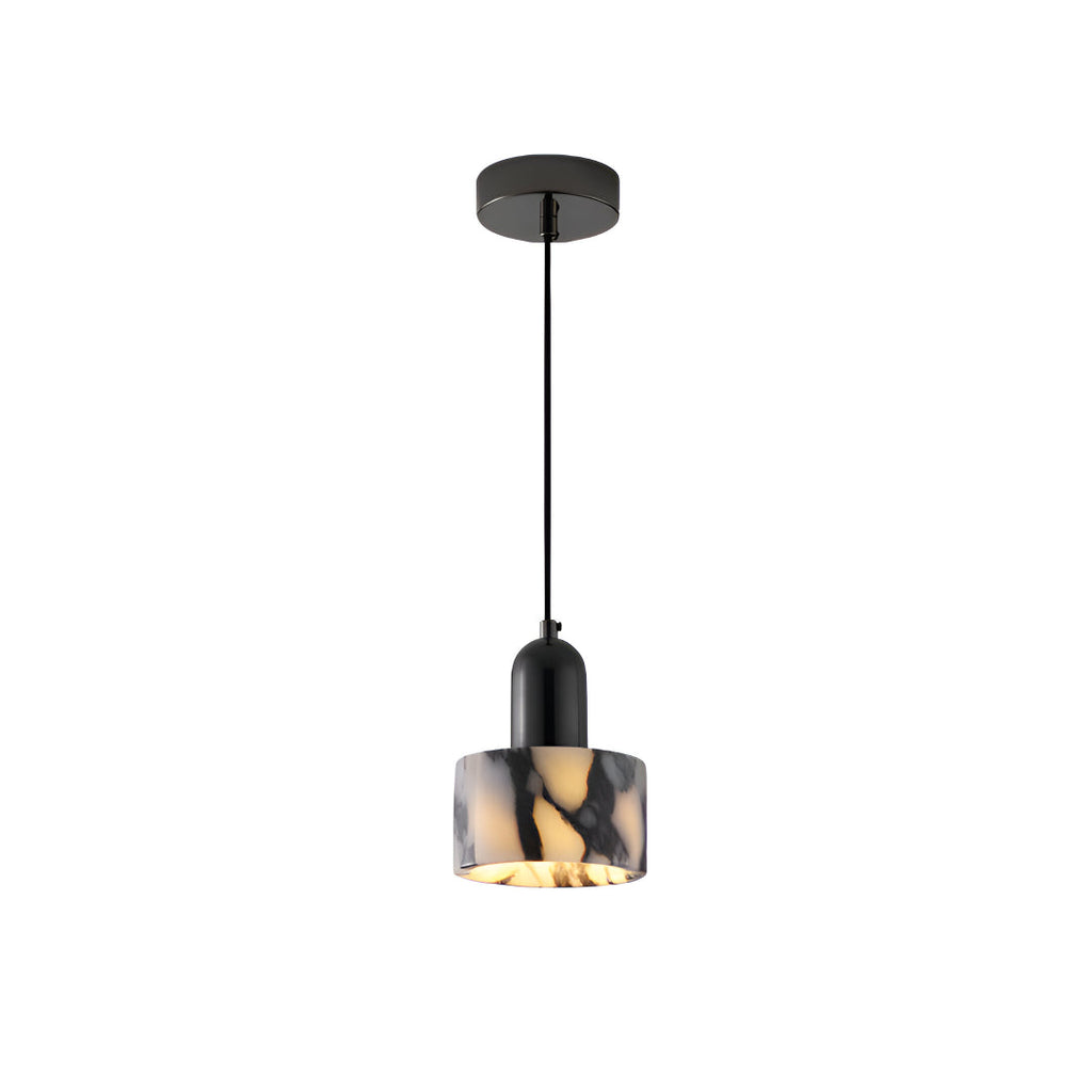 Nordic Dekum Alabaster Marble Pendant Light