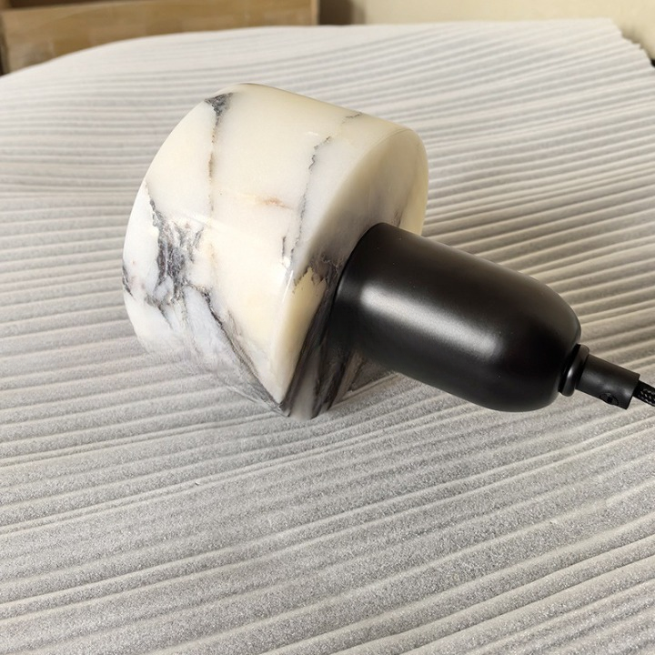 Nordic Dekum Alabaster Marble Pendant Light