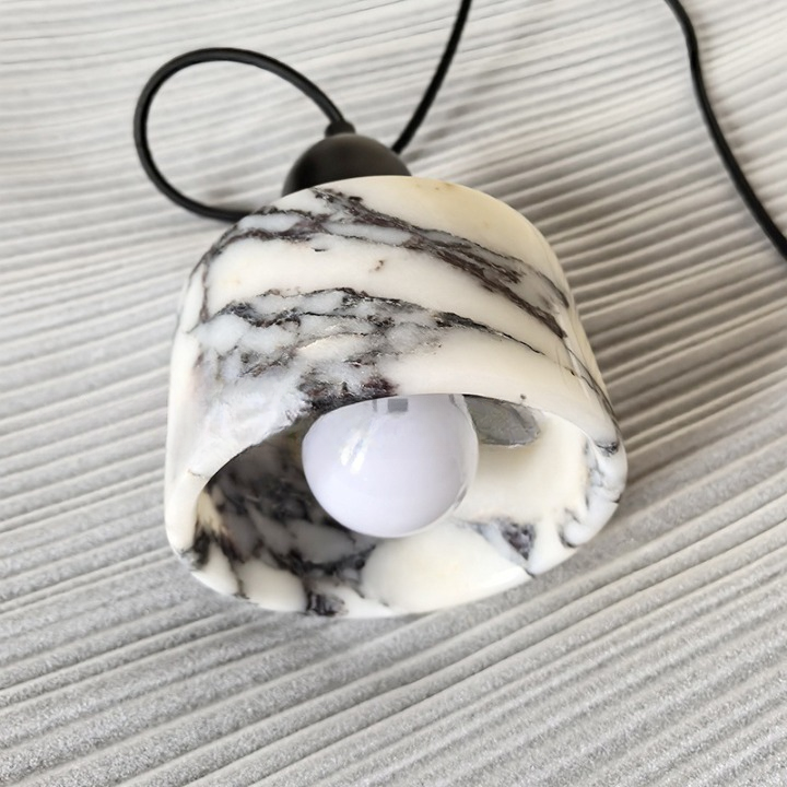 Nordic Dekum Alabaster Marble Pendant Light