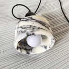 Nordic Dekum Alabaster Marble Pendant Light