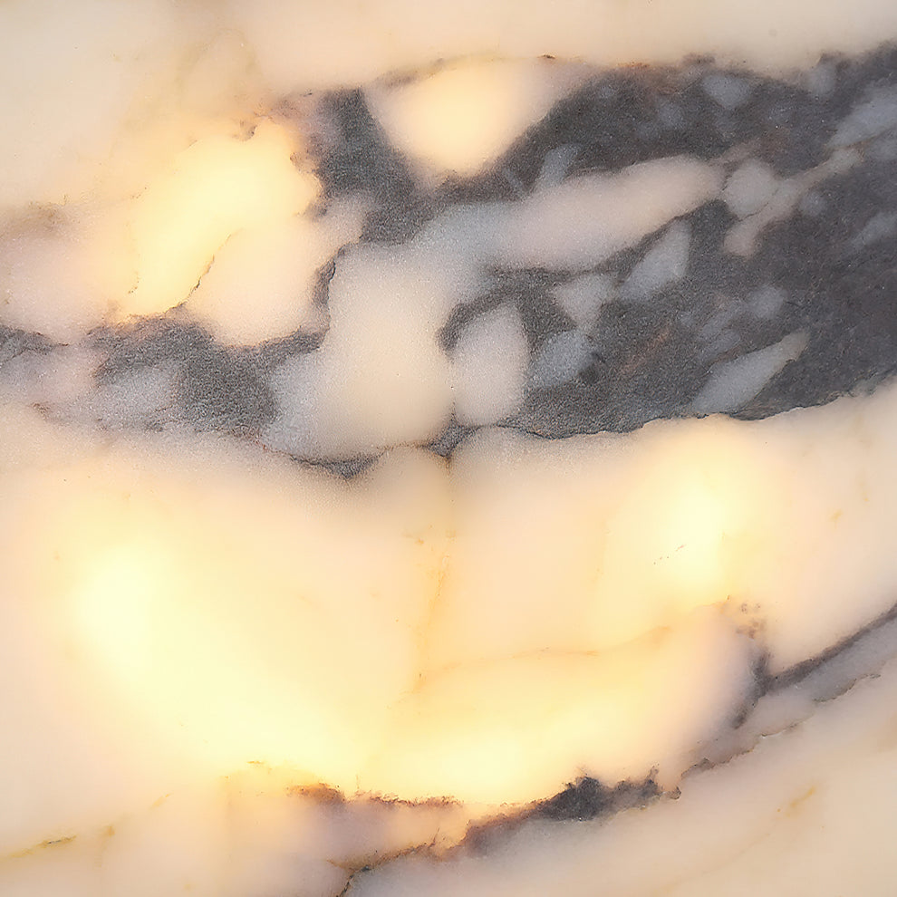 Nordic Dekum Alabaster Marble Pendant Light