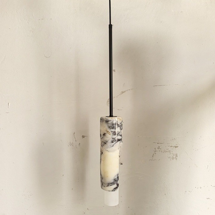 Nordic Dekum Alabaster Marble Pendant Light