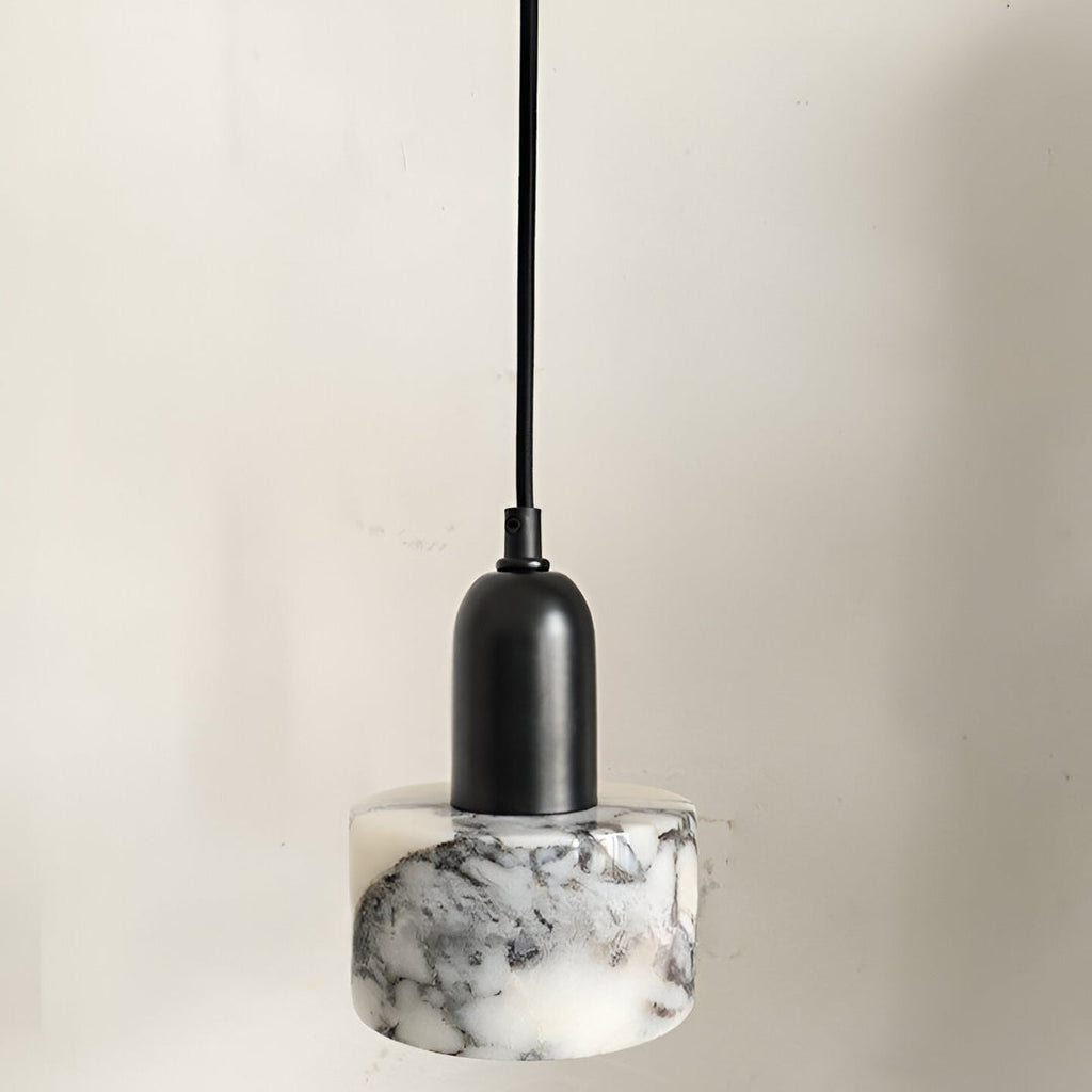 Nordic Dekum Alabaster Marble Pendant Light