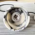 Nordic Dekum Alabaster Marble Pendant Light