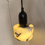 Nordic Dekum Alabaster Marble Pendant Light