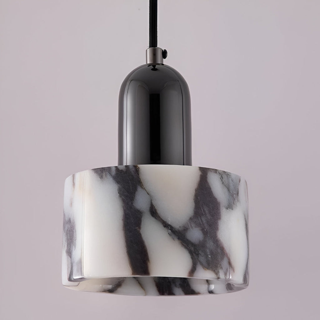 Nordic Dekum Alabaster Marble Pendant Light