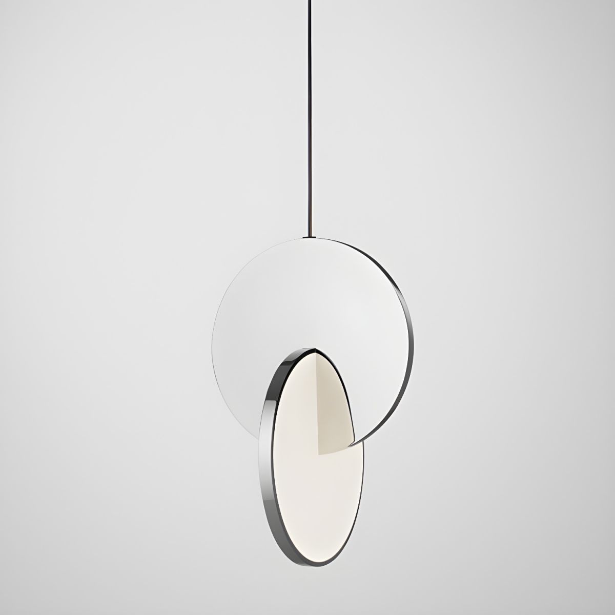 Nordic Double Round LED Pendant Light