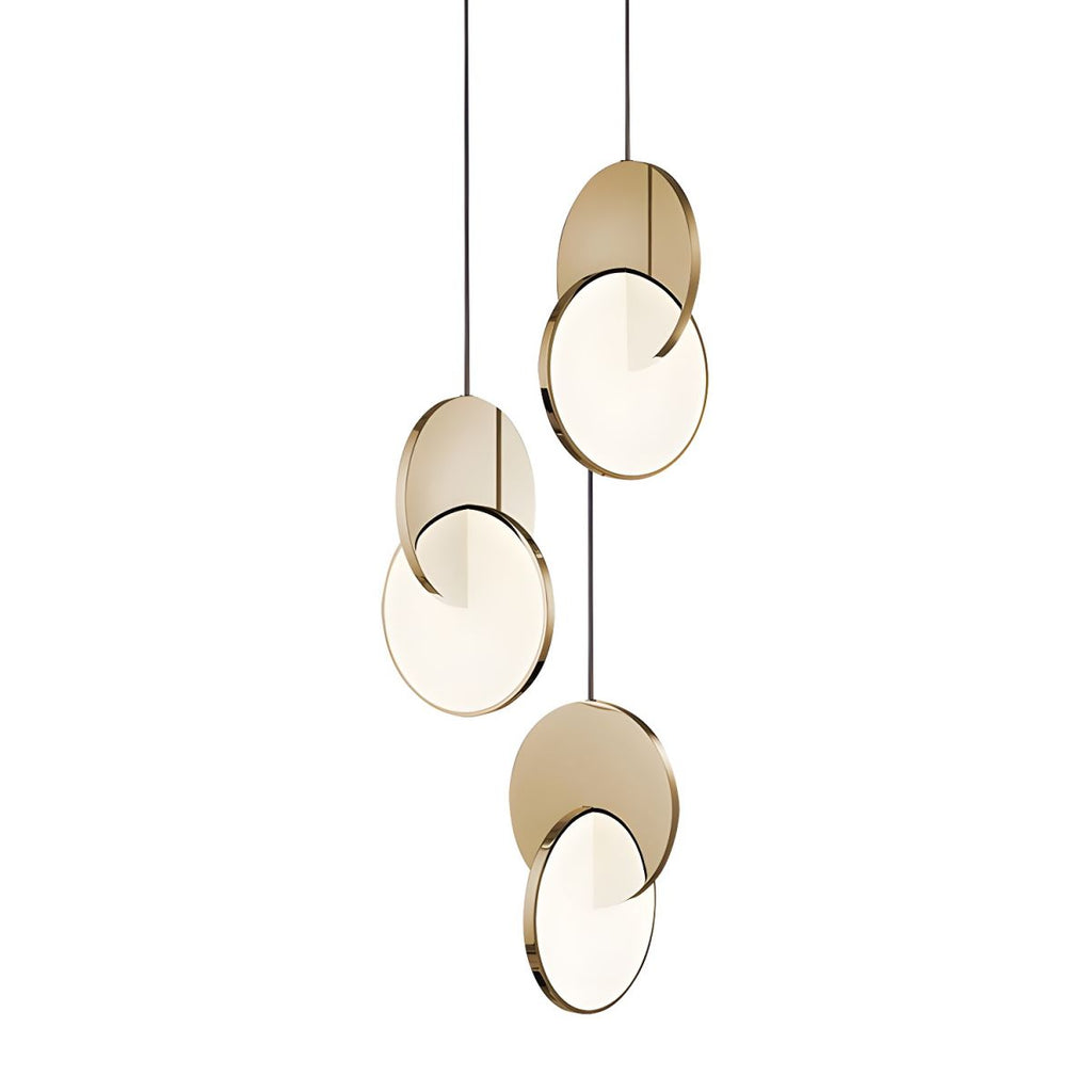 Nordic Double Round LED Pendant Light