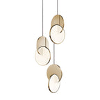 Nordic Double Round LED Pendant Light