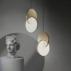 Nordic Double Round LED Pendant Light