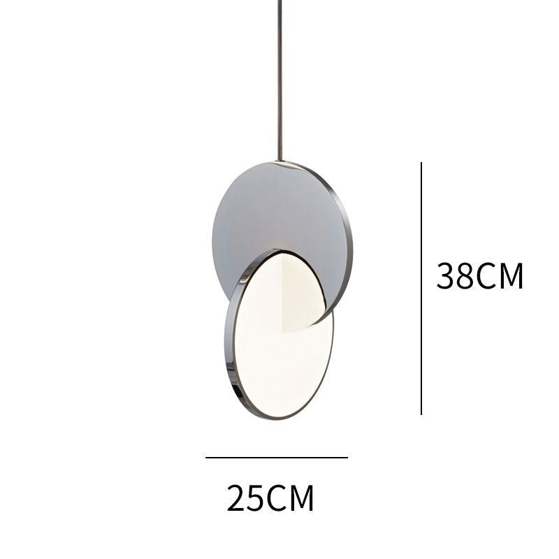 Nordic Double Round LED Pendant Light