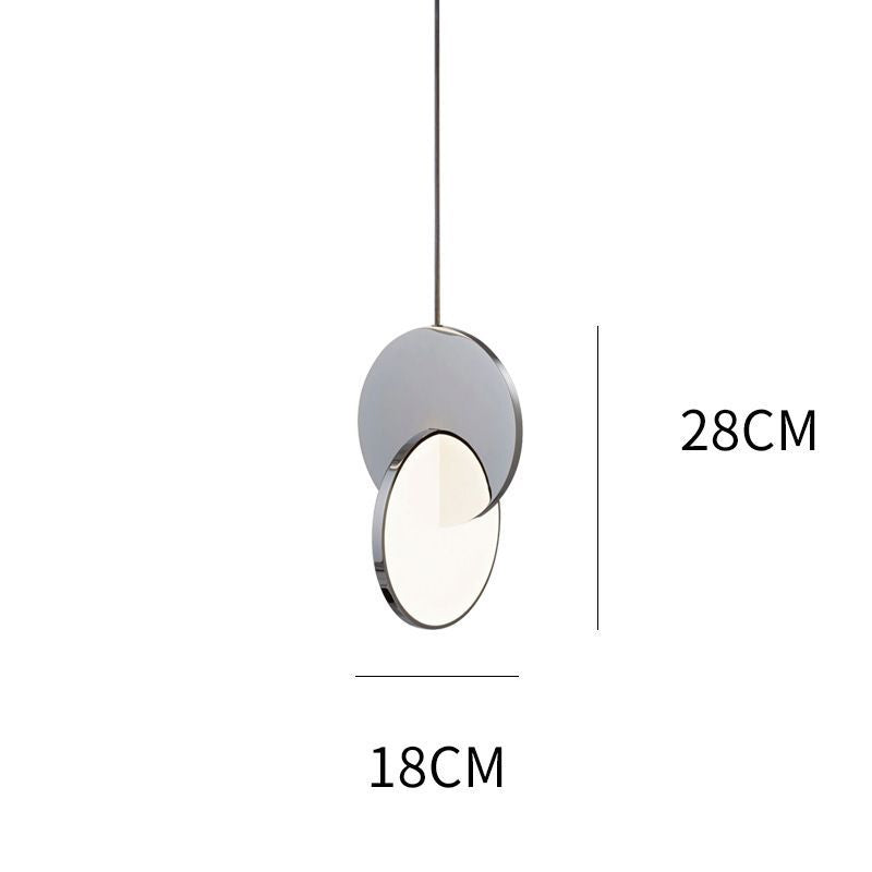 Nordic Double Round LED Pendant Light