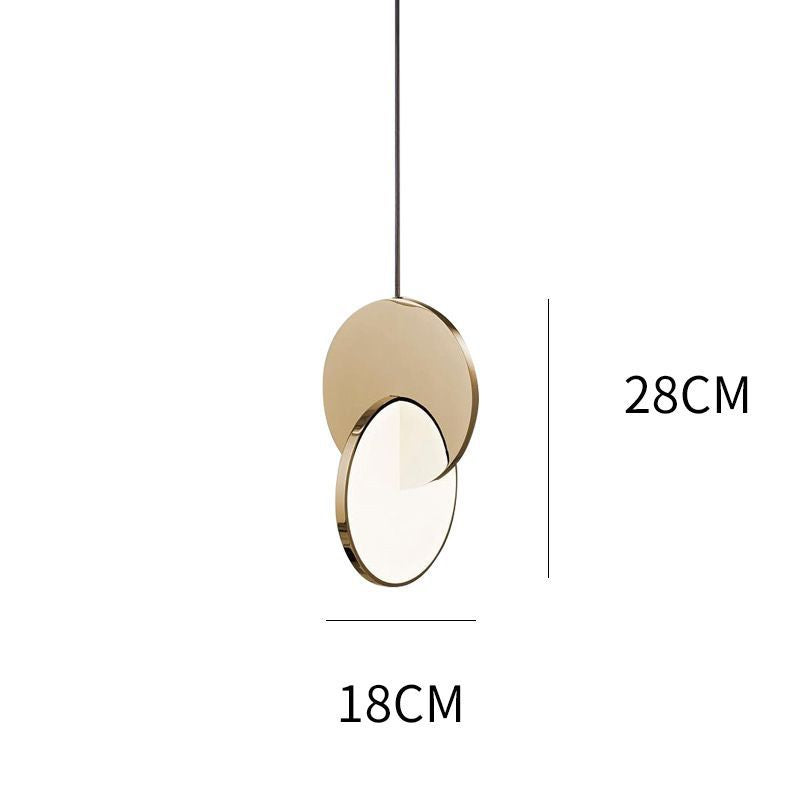 Nordic Double Round LED Pendant Light