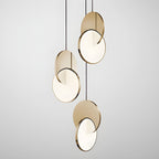 Nordic Double Round LED Pendant Light