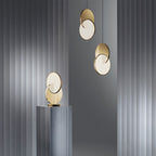 Nordic Double Round LED Pendant Light