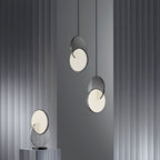 Nordic Double Round LED Pendant Light