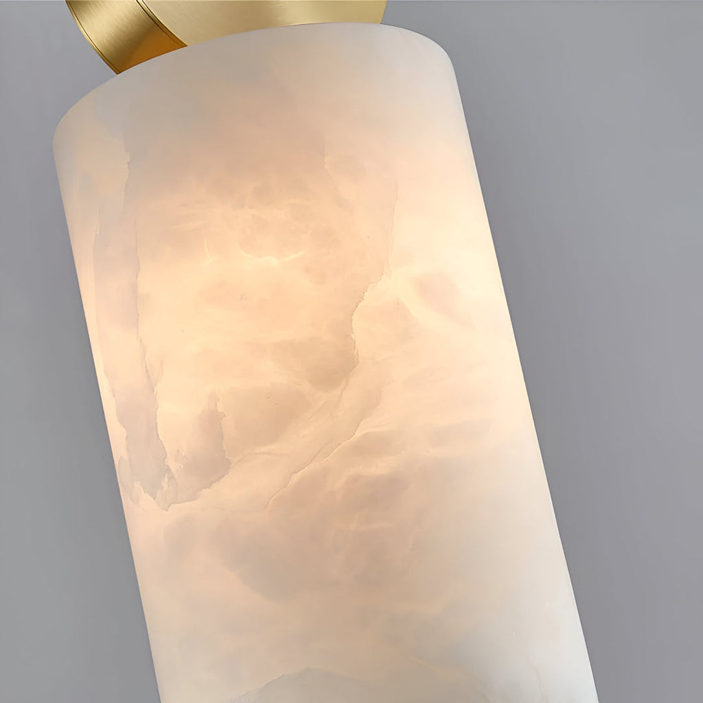 Nordic Marble Etruscan Alabaster Pendant Light