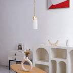 Nordic Marble Etruscan Alabaster Pendant Light