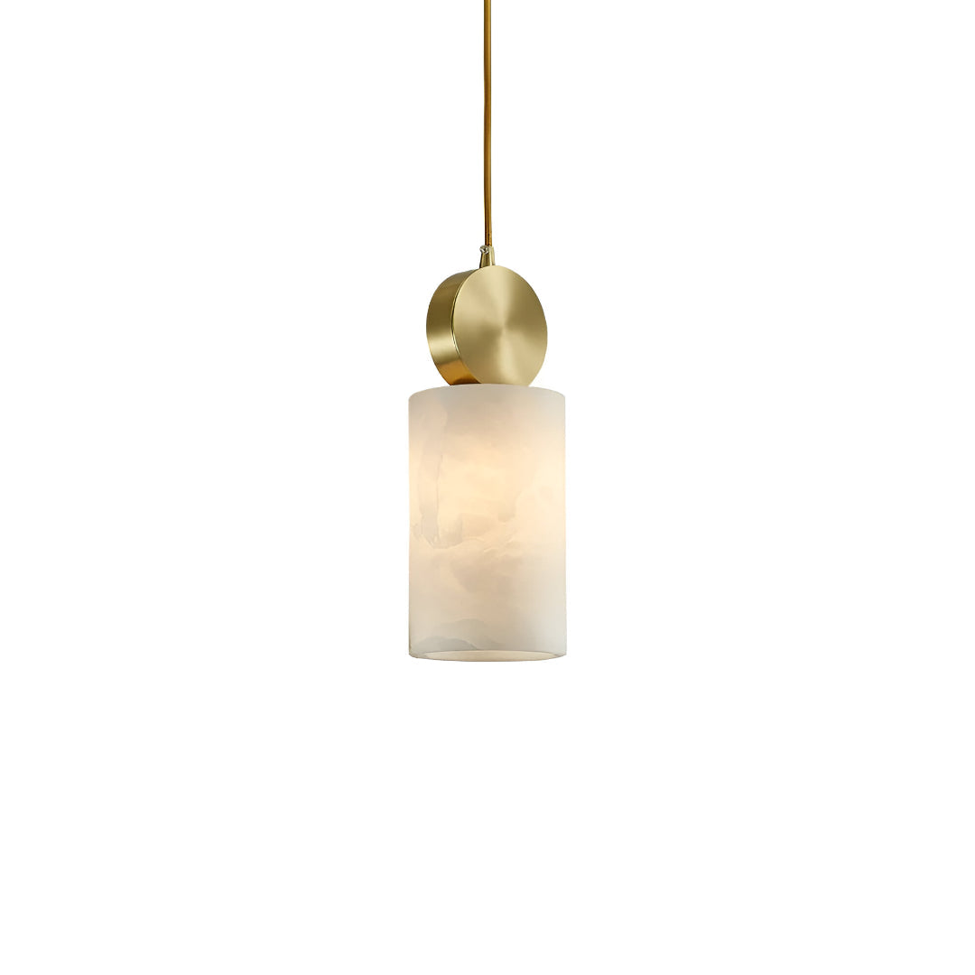 Nordic Marble Etruscan Alabaster Pendant Light