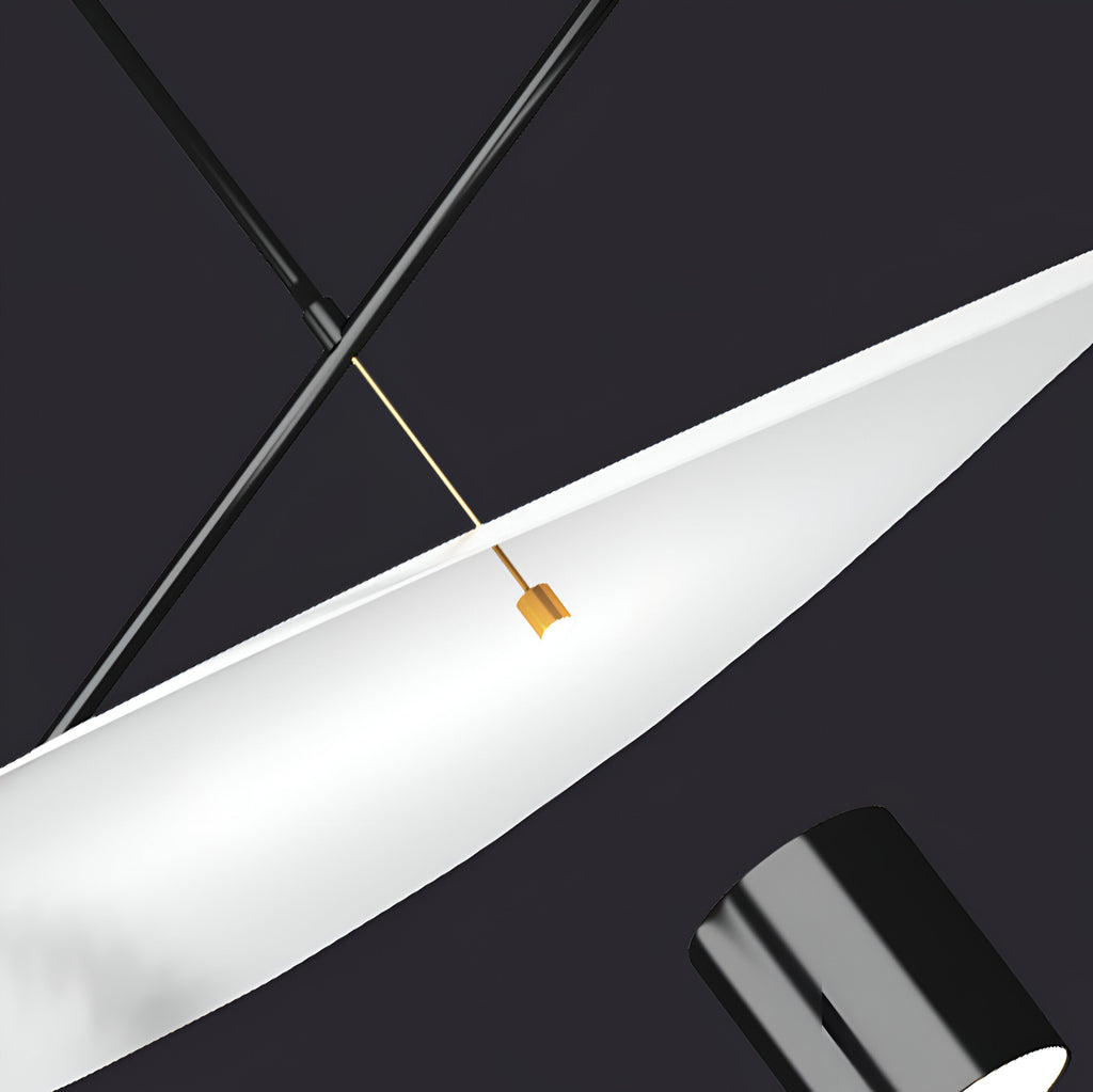 Nordic Float Disc Acrylic LED Pendant Light
