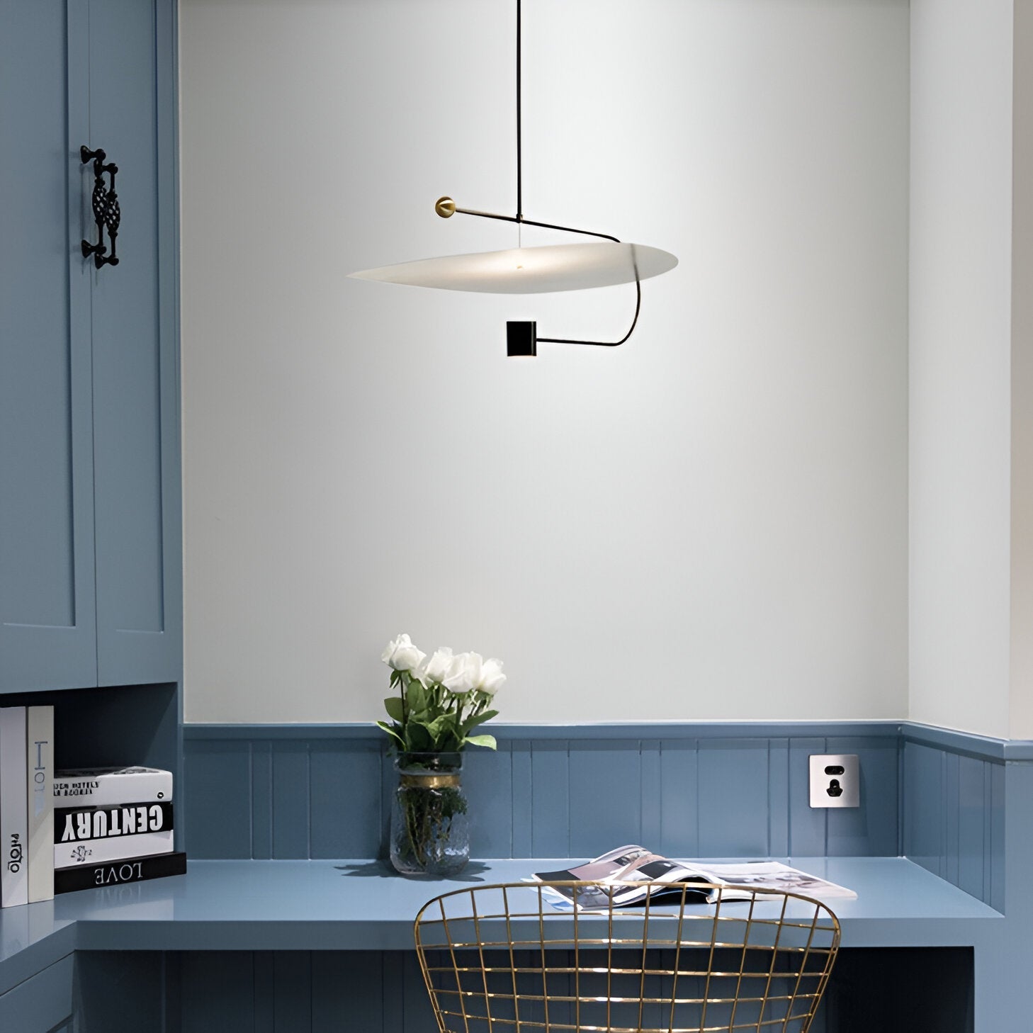 Nordic Float Disc Acrylic LED Pendant Light