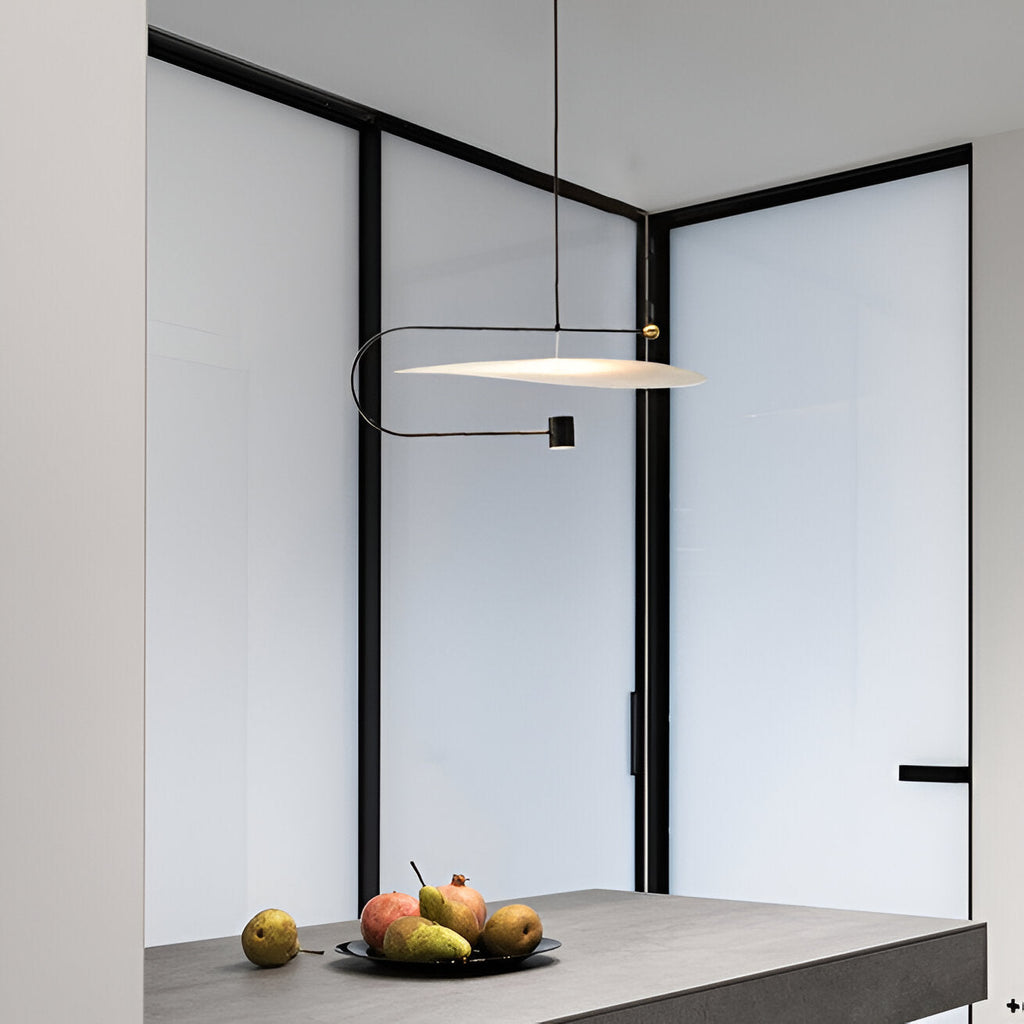 Nordic Float Disc Acrylic LED Pendant Light