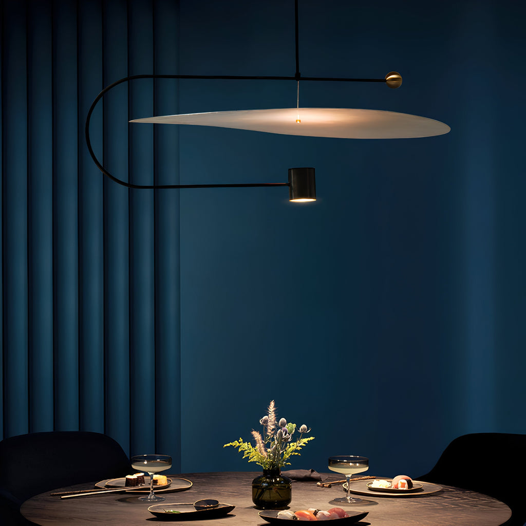 Nordic Float Disc Acrylic LED Pendant Light