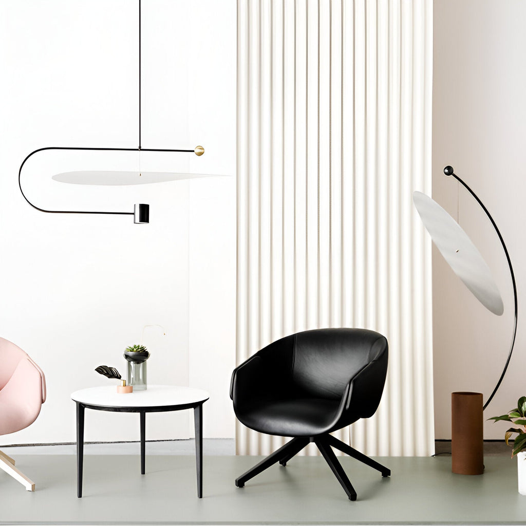Nordic Float Disc Acrylic LED Pendant Light