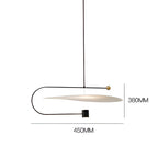 Nordic Float Disc Acrylic LED Pendant Light