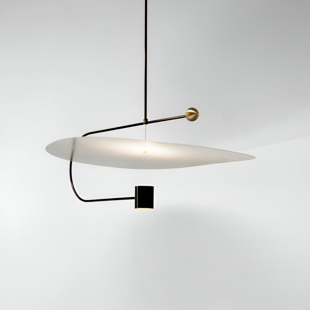 Nordic Float Disc Acrylic LED Pendant Light