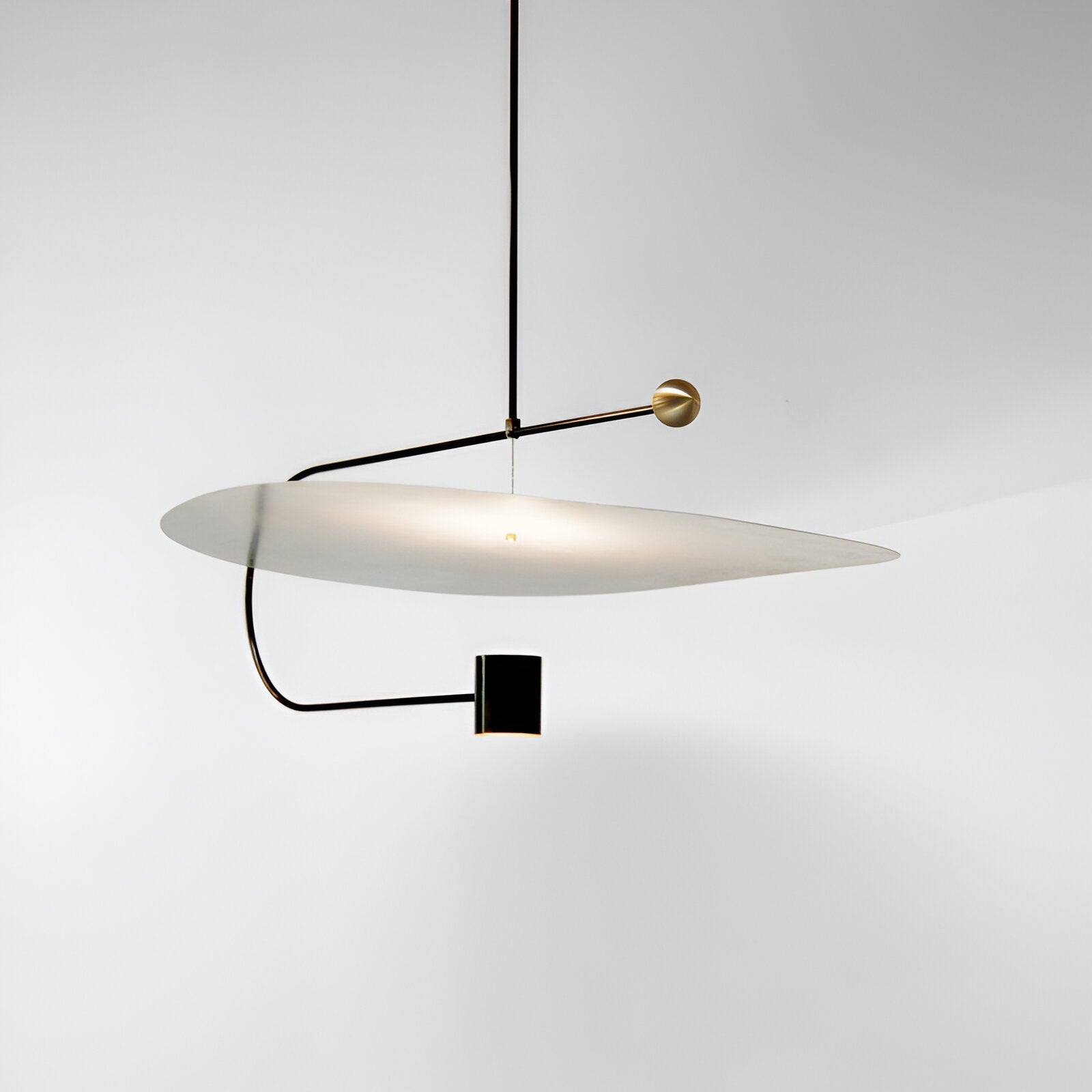 Nordic Float Disc Acrylic LED Pendant Light