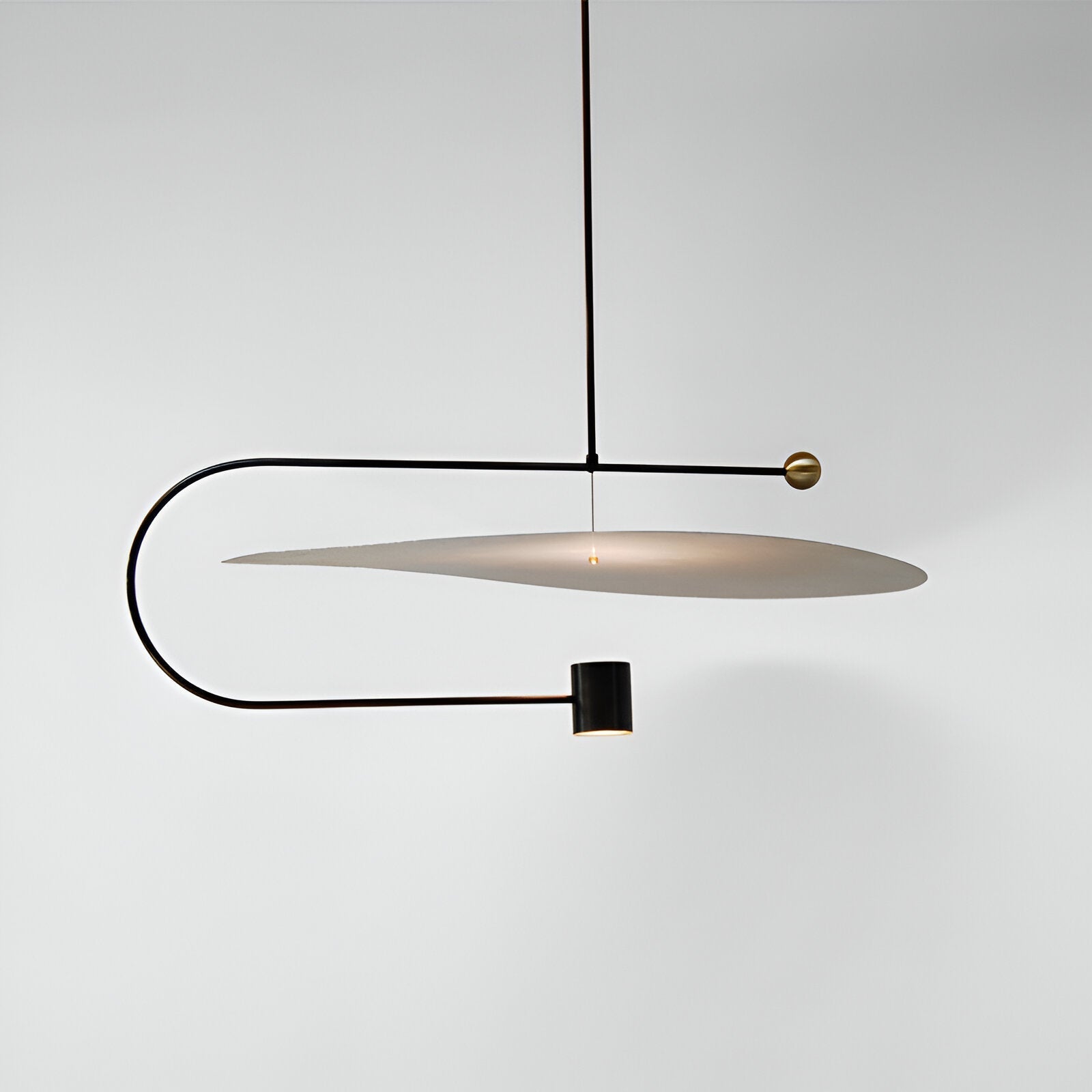Nordic Float Disc Acrylic LED Pendant Light