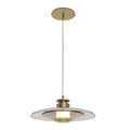 Nordic Glass Disc Shape Pendant Light