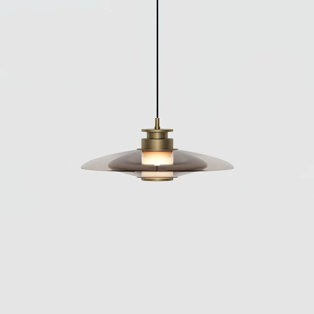 Nordic Glass Disc Shape Pendant Light