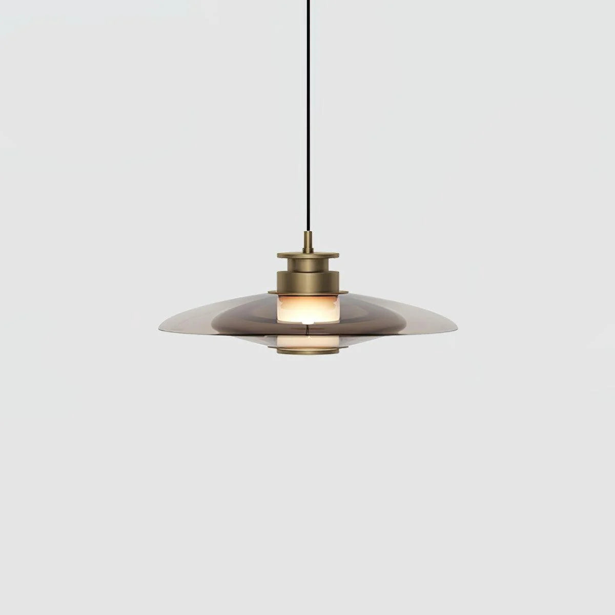 Nordic Glass Disc Shape Pendant Light