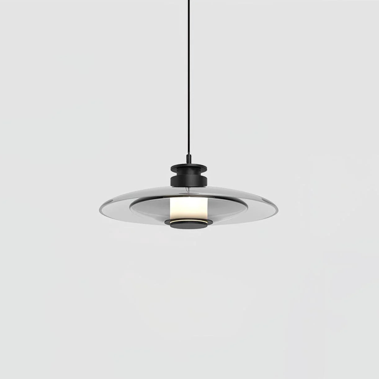 Nordic Glass Disc Shape Pendant Light
