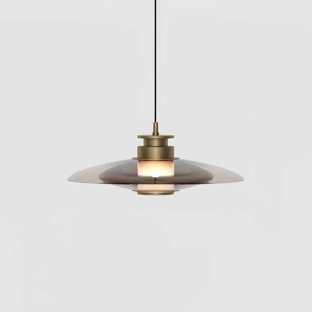 Nordic Glass Disc Shape Pendant Light