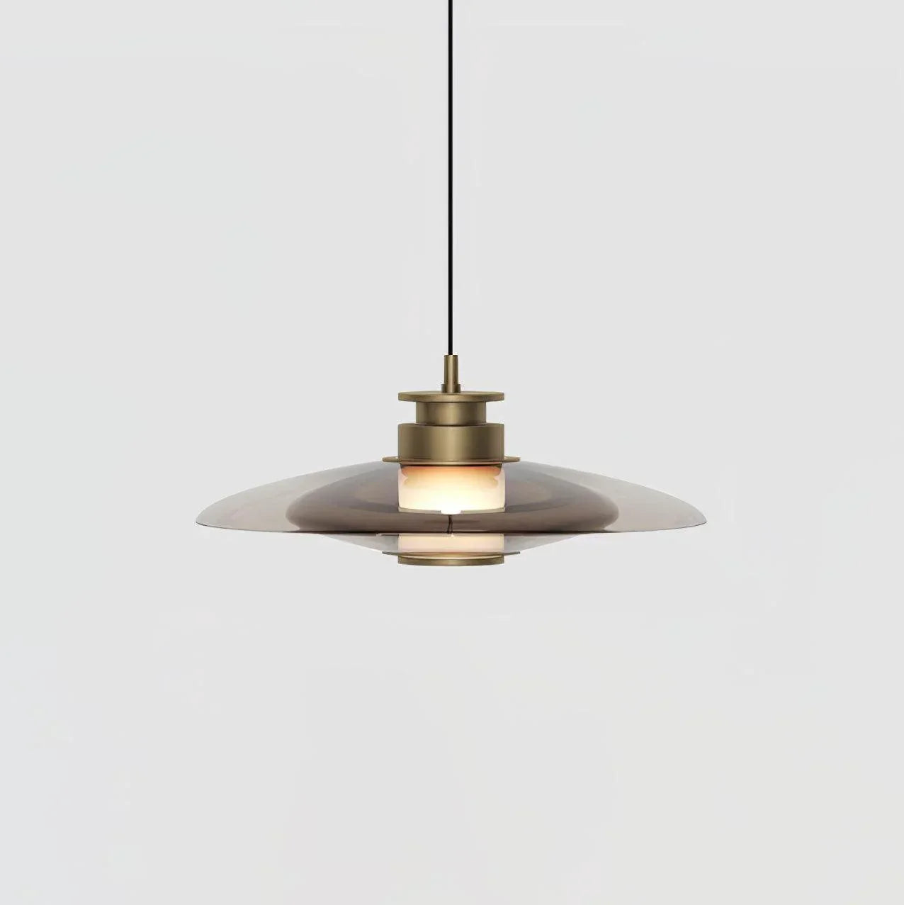 Nordic Glass Disc Shape Pendant Light