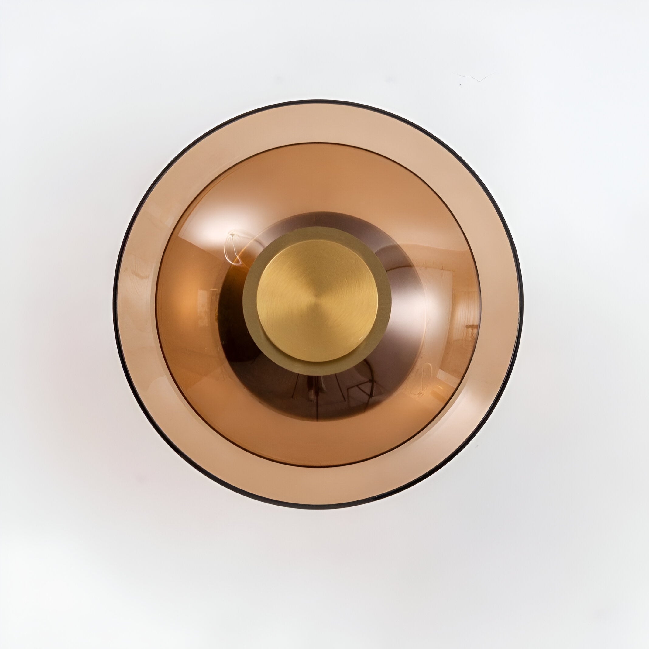Nordic Glass Disc Shape Wall Light