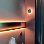 Nordic Iron Eclipse Wall Light