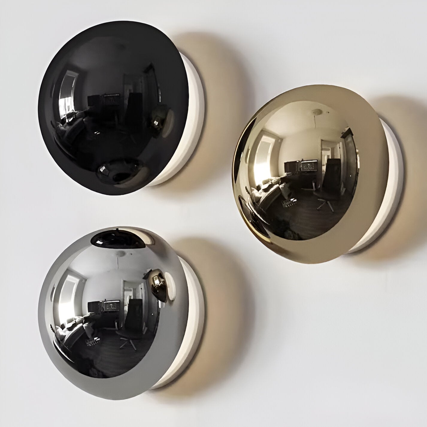 Nordic Iron Eclipse Wall Light