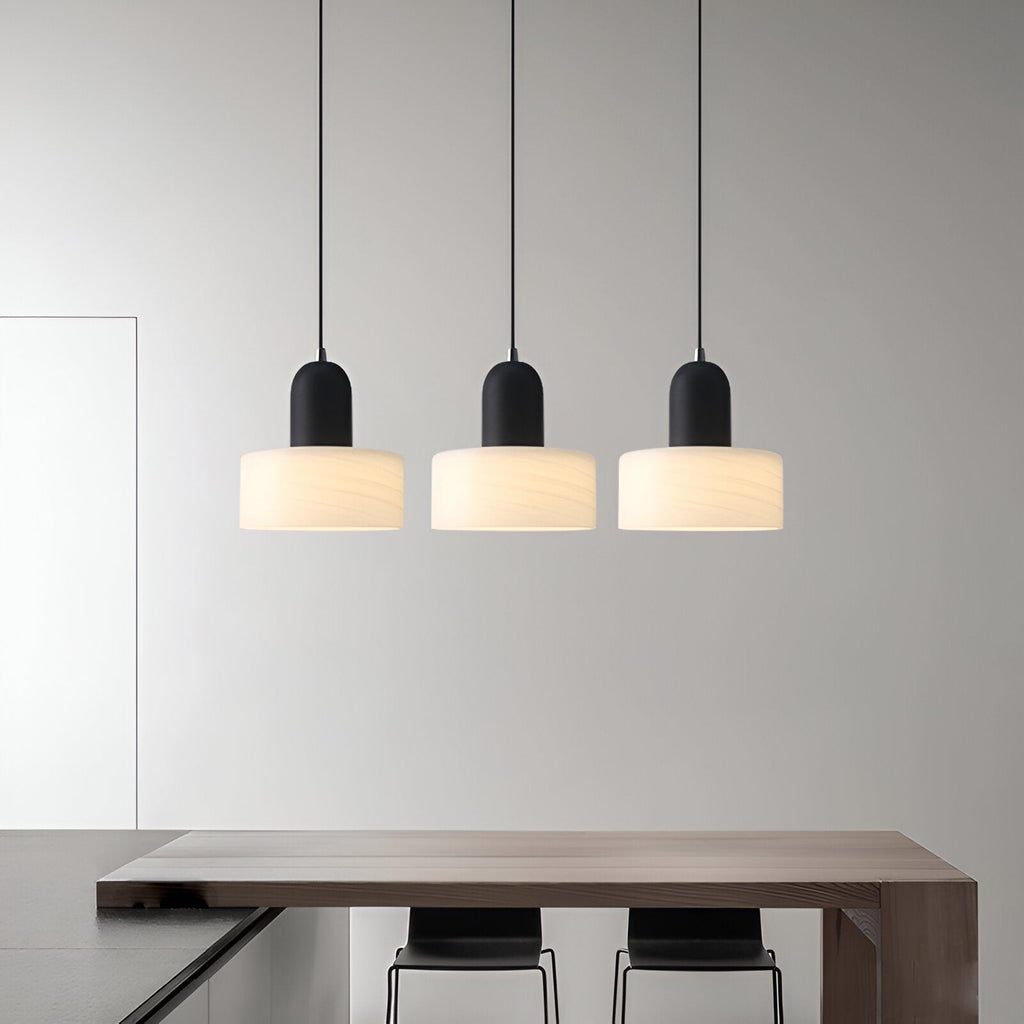 Nordic Iron Glass Suspension Pendant Light