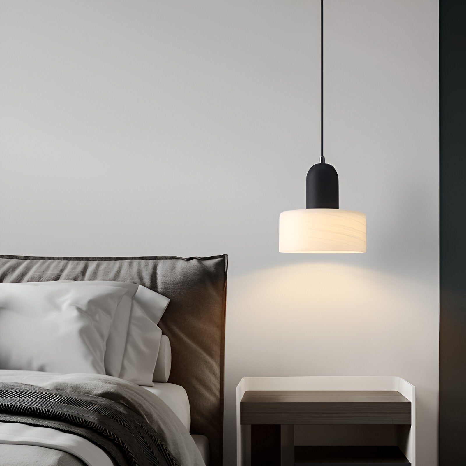 Nordic Iron Glass Suspension Pendant Light