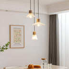 Nordic Hemp Rope Glass Pendant Light