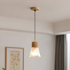 Nordic Hemp Rope Glass Pendant Light