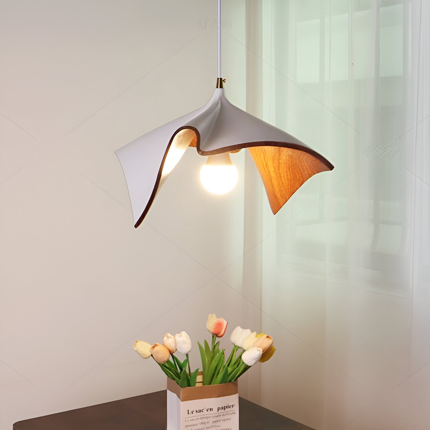 Nordic Style Single Head LED Pendant Light