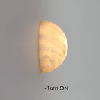 Nordic Marble Cloud Stone Wall Light
