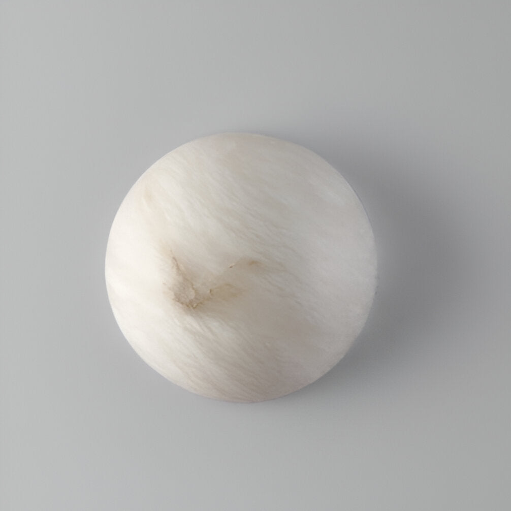 Nordic Marble Cloud Stone Wall Light