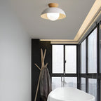 Nordic Minimalist Eco Iron Shade Ceiling Light