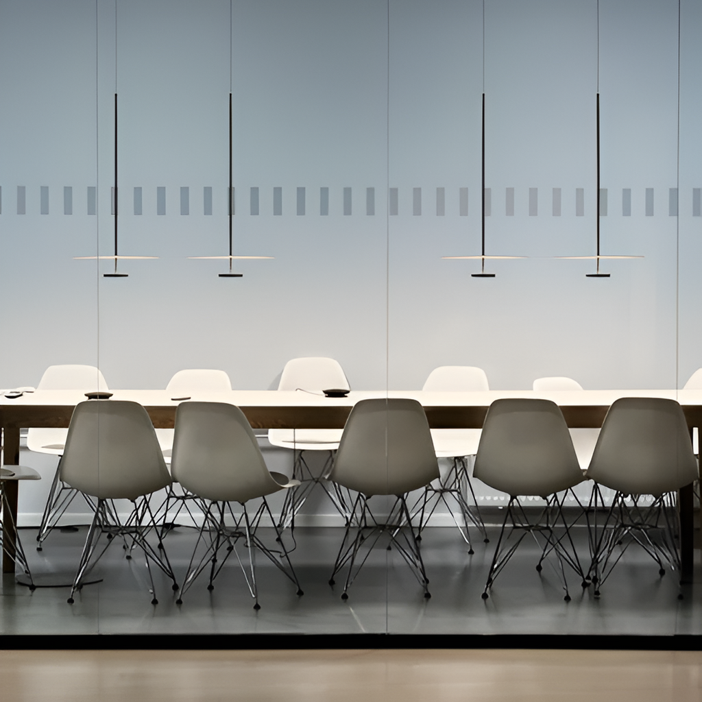 Nordic Minimalist LED Round Disc Pendant Light
